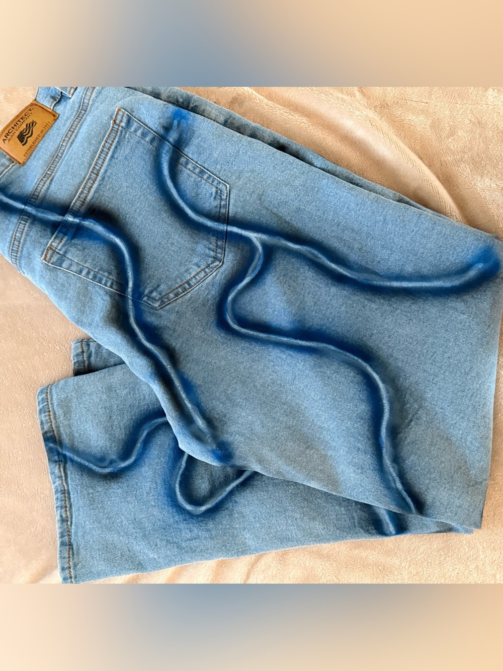 Architect Light Blue Men's Relaxed Jeans
